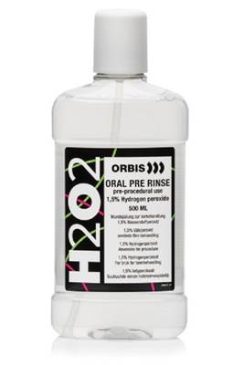 Orbis Pre Rinse Mouth Wash 1 5 Hydrogen Peroxide Bttl Of 1 X 500 Ml Fi1