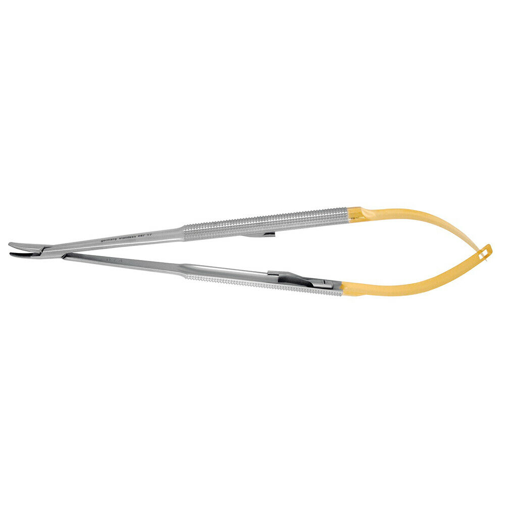 Hu-Friedy Castroviejo Porta Aghi 7&Prime; 18cm &ndash; Lotto Di 2 Pezzi NH5024SiM E NH5024RC