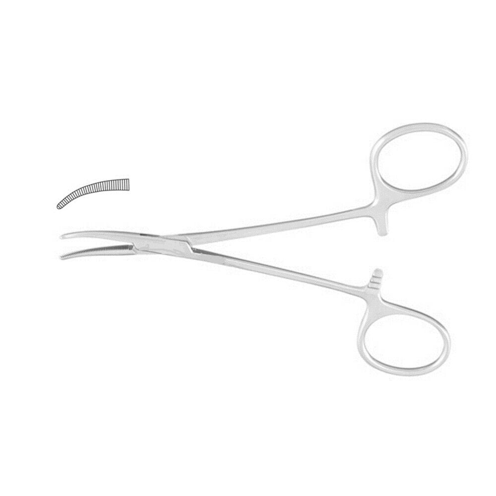 Suonipuristin Halstead-Mosquito käyrät 12,5 cm 1 x 1 kpl — FI1