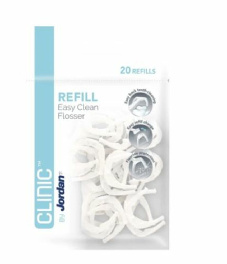 Hammaslankain Easy Clean Flosser Refill 10 X 20 Kpl FI1 hammaslankain-easy-clean-flosser-refill-10-x-20-kpl-fi1