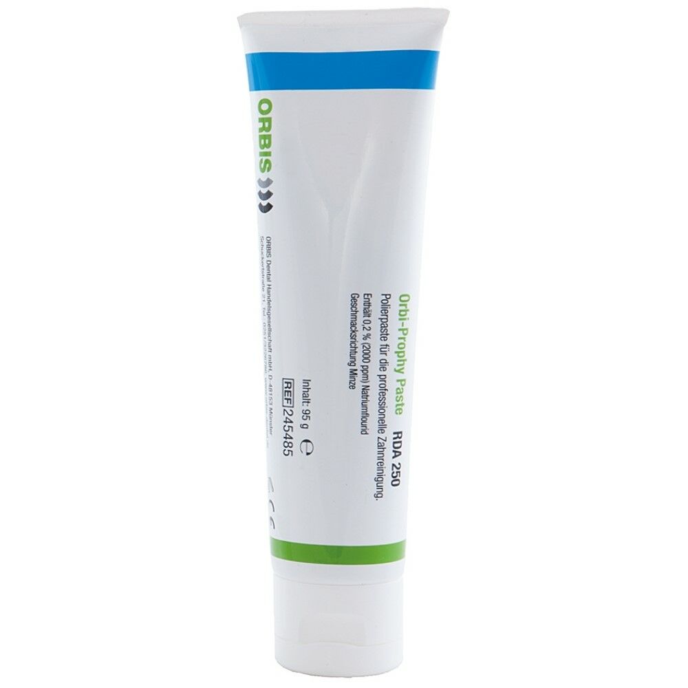 Orbis ORBIProphy paste, RDA 250 blue pkg of 1 x 95 g — FI1