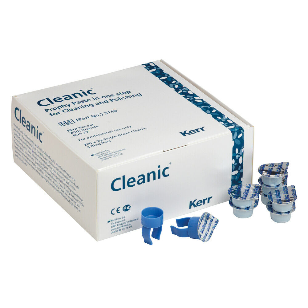 Puhdistuspasta Cleanic Single Dose fluorilla 200 x 2 g — FI1